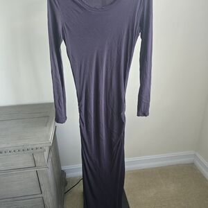 Elegant Purple Maxi Dress